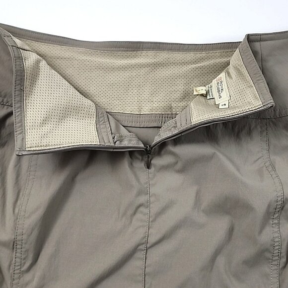 ROYAL ROBBINS Women’s Cargo Flare  Skirt Sand Pockets Stretch Size 14 - Picture 10 of 14